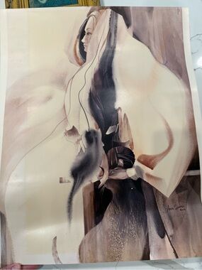 Signed & Numbered Watercolor Art Print by Ann Smith SWS